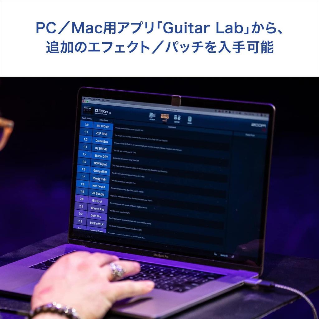 Zoom Bass B1 FOUR Red Multi-Effector