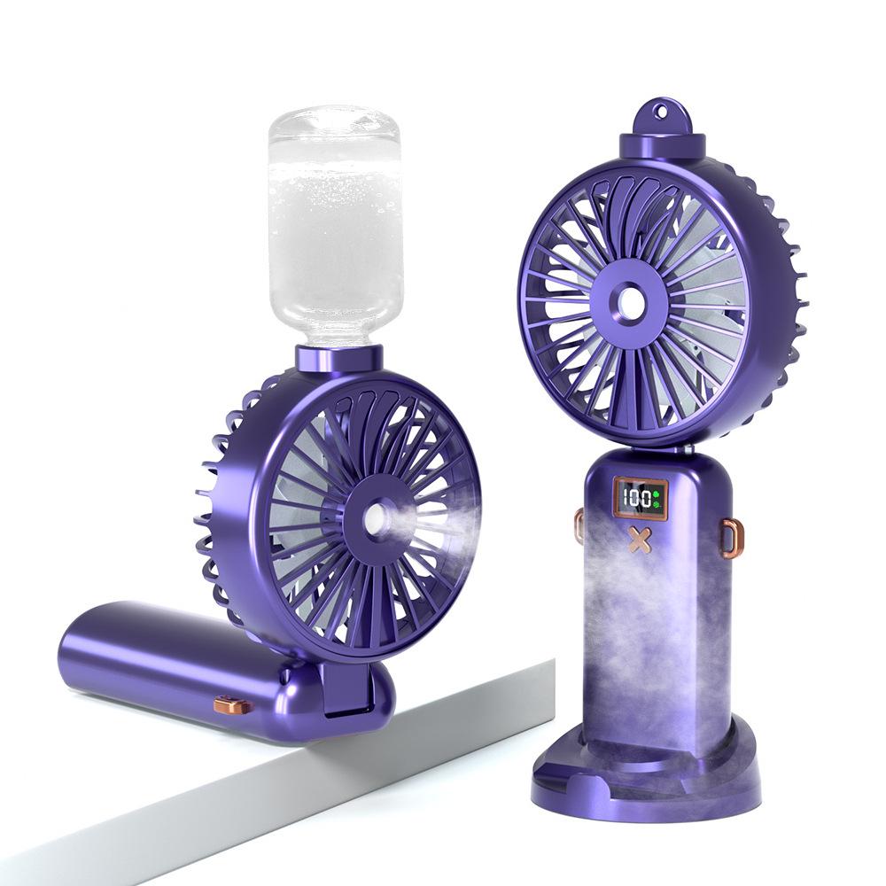 Portable Rechargeable Handheld Fan: USB, Foldable, and Compact for Outdoor Cooling