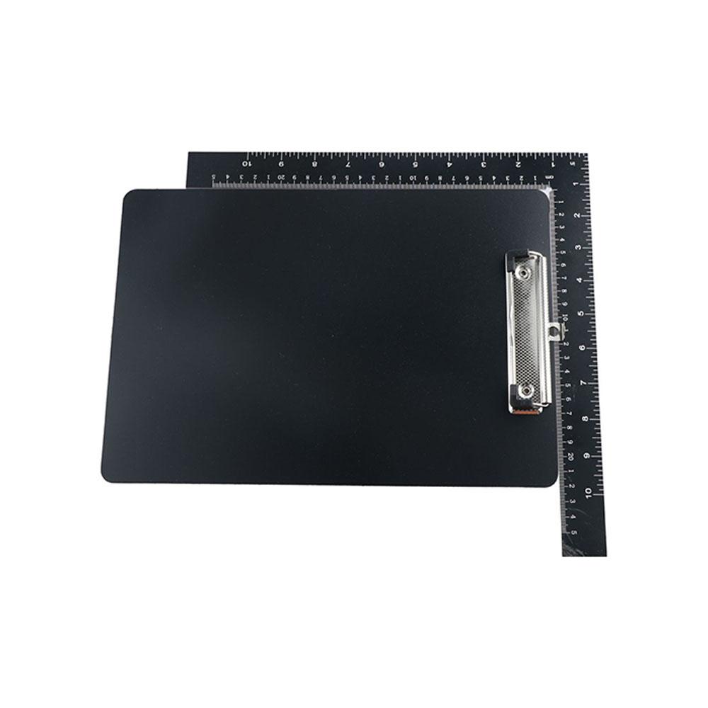 Document Folder A4 Writing Clipboard With Low Profile Gold Clip File Folder Board Clamp Menu Data