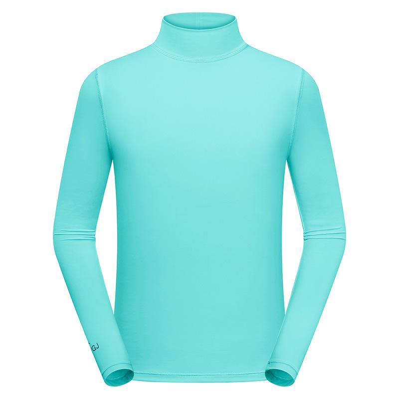 TTYGJ Kinder Eisseide Sonnenschutz Langarm Golfshirt