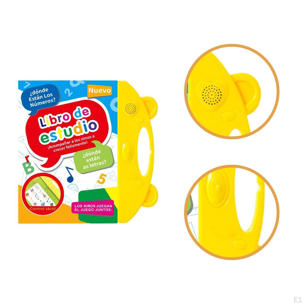 Sound Book, Interactive Audio Teaching Aids, KIds Educational Electronic Learning Toy Spanish
