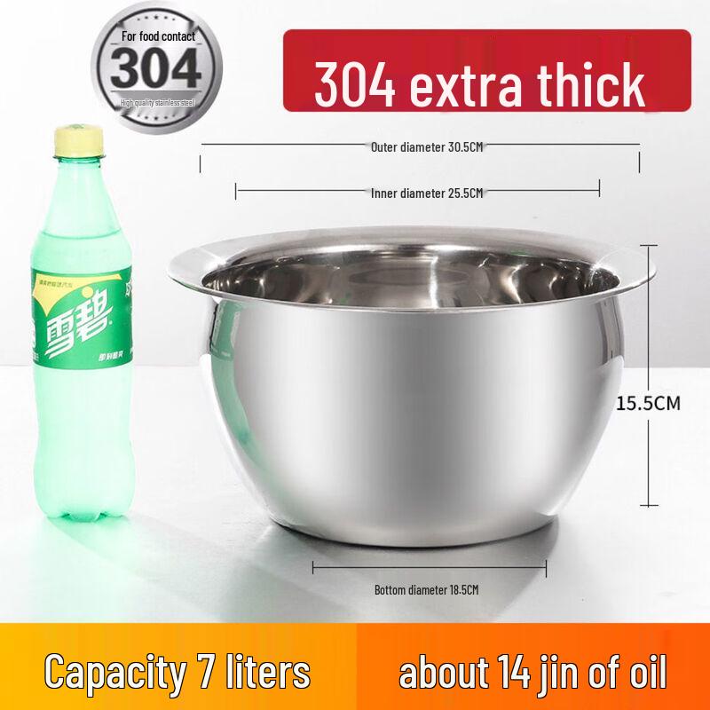 SaJiao Stainless Steel Oil Storage Basin