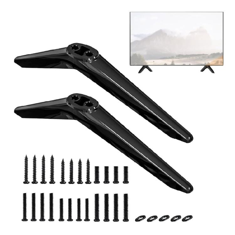 TV Leg Stands TV Replacement Base for TL28/32/40/43/49 65inch 55s453 Units for Any Room Without Wall Mounting