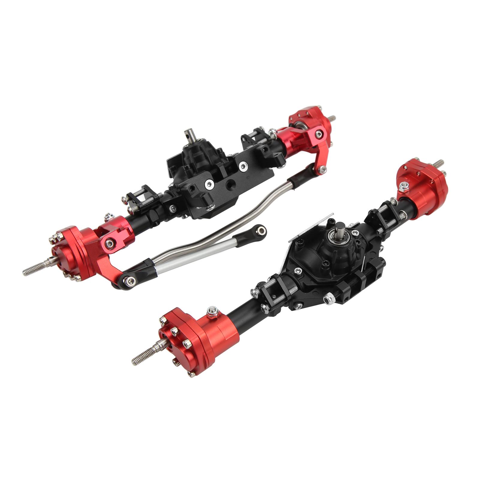 

Колісна база 313 мм Алюмінієвий сплав Передній Задній Мости для SCX10 II 90046 90047 110 RC Гусеничний Автомобіль