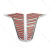 1Pair Front Bumper Fog Light Daytime Lamp Trim Grille Cover Frame Lid For Cadillac XT6 2020 2025 2025 2025