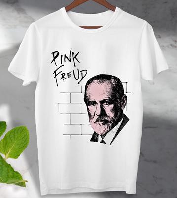 T-shirt Parodia Sigmund Freud Floyd Battuta Slogan T-shirt Unisex Top da Uomo, da Donna