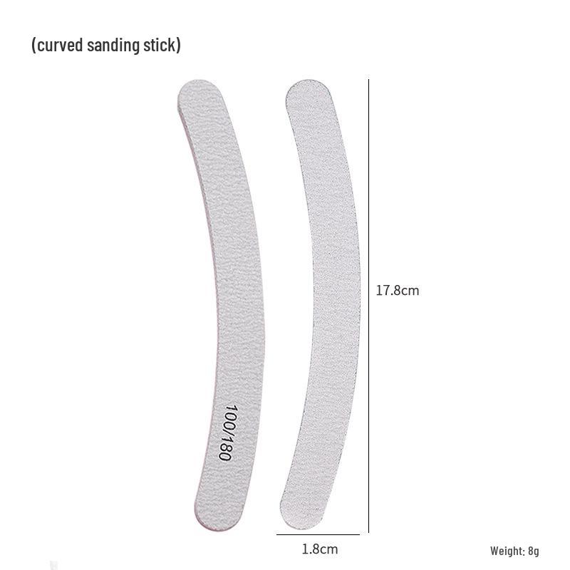Double-Sided Frosted Nail File and Sanding Strip