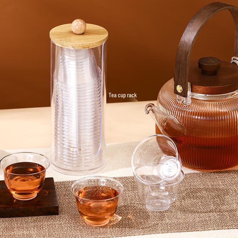 Disposable Hard Tea Cups with Holder