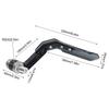 22mm Motorcycle Handguard Aluminum Alloy Universal for Sport Dirt Bike ATV MX Motocross Silver