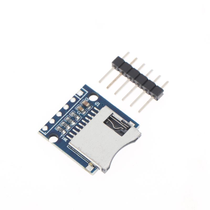 1/2/3 Stück Mini SD Kartenleser Modul Speichermodul Stiftleisten Nicht Gelötet Für Arduino DIY Kit