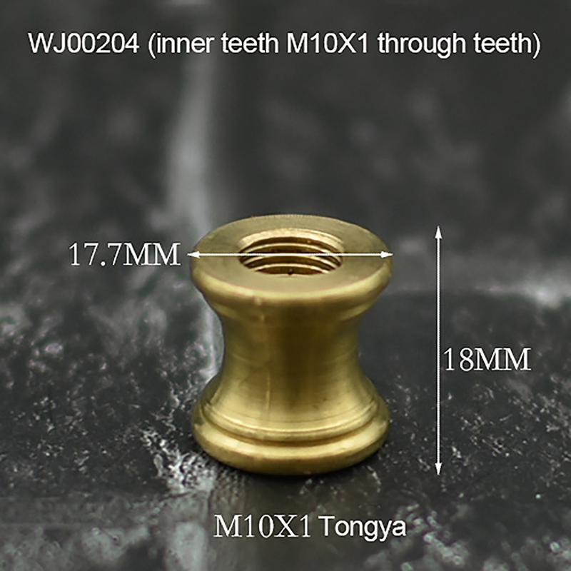 Bedroom Table Lamp Body Diy All Brass Decorative Parts I-Shaped Horn Cylindrical Beside Lamp Accessories Assembly Maintenance