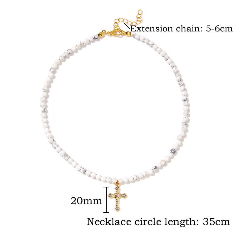 Bohemian Natural Stone Bead Choker Necklace Handmade Irregular Ladies Gemstones Beaded Jewelry Collar Party Friend Gift Femme