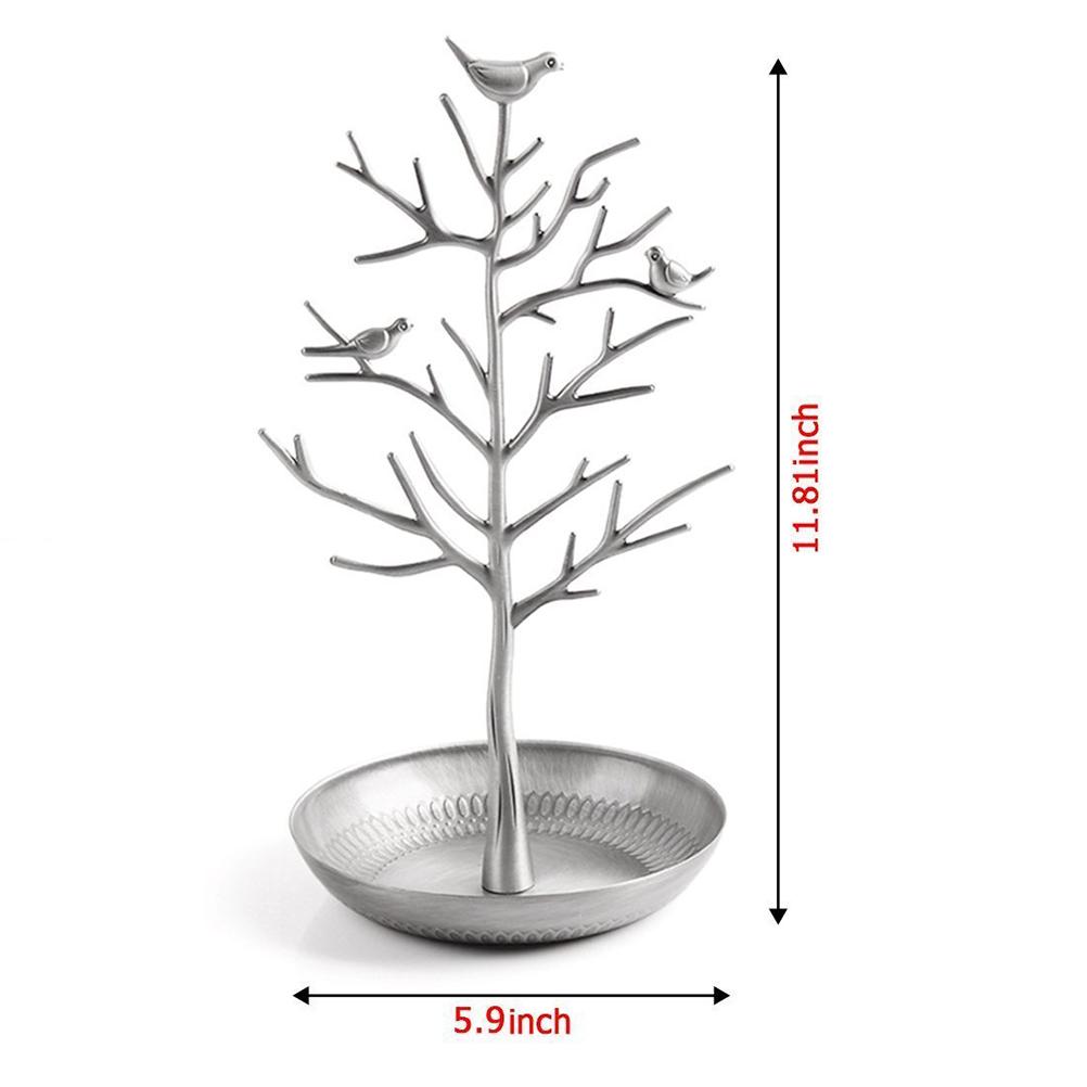 Buy Birds Tree Jewelry Stand Display Earring Necklace Holder Organizer