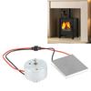 Fire Place Fan Accessories Motor Power Generation Sheet Heat Powered Stove Fan High Efficiency Low Noise Replacement