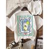 Mojito Print T-Shirt Buntes Cocktail-Grafikdesign Kurzarm Rundhals Lässige Oberteile Unisex Tägliche Streetwear Unisex T-Shirt