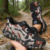 Men's Camouflage Mesh Sneakers Breathable Lightweight Comfortable Casual Sports Shoes Non-Slip Outdoor Walking Running Shoes Man