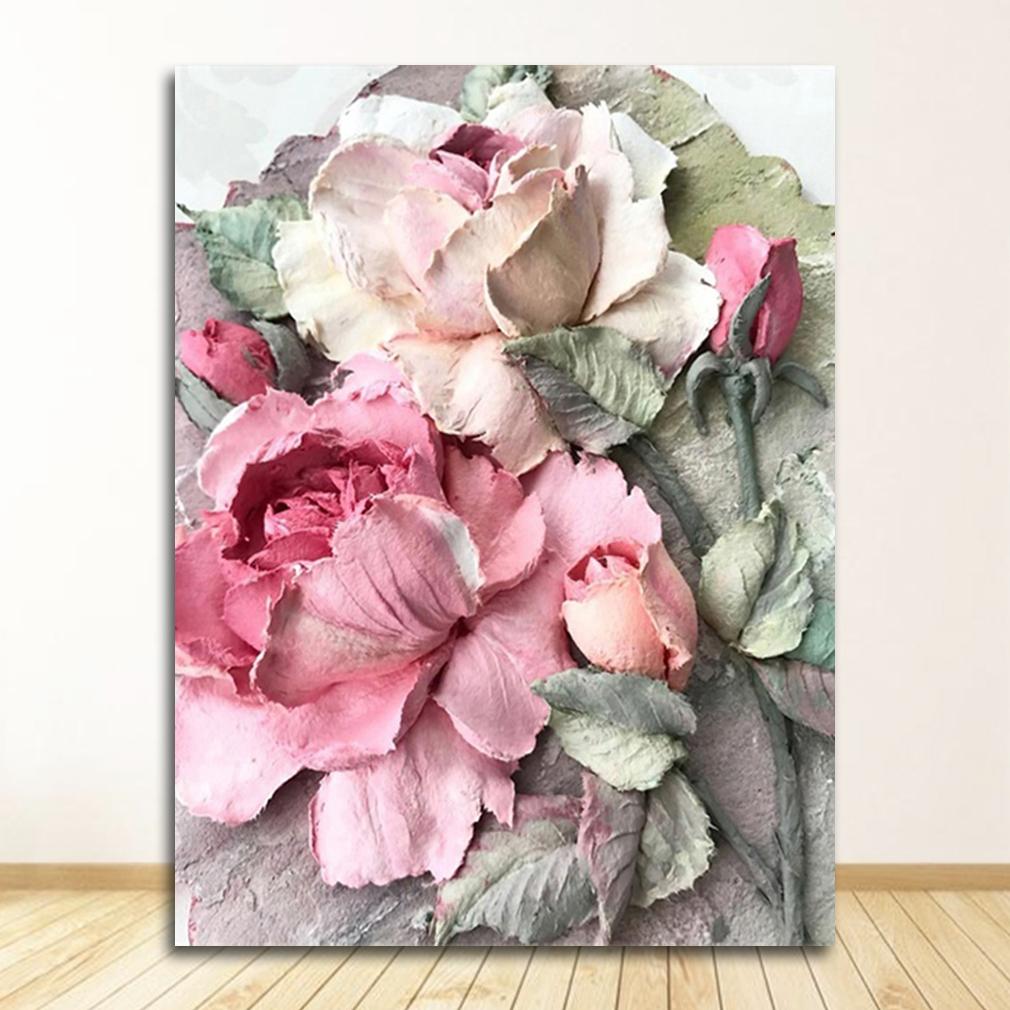 And Prints Wall Pictures For Living Room Decoration Art Scandinavian Flower Poster Home Decor Canvas Painting Wall Art Posters