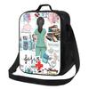 Enfermera En Apuros Doctor Nurse Insulated Lunch Bag School Picnic Storage Food Boxes Portable Container Cooler Lunch Box Tote