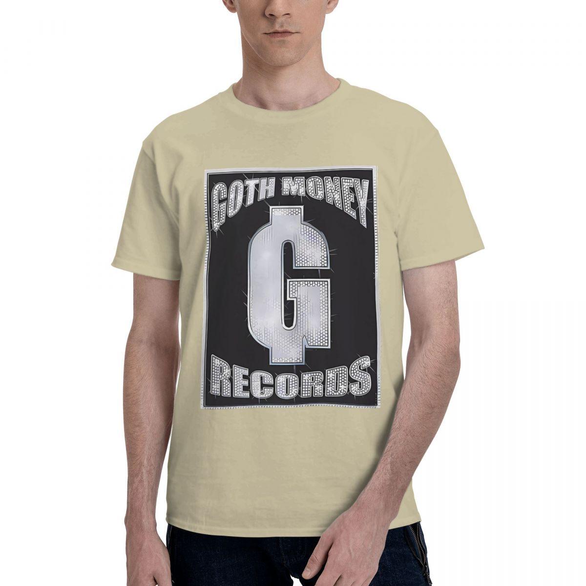 

Goth Money Records Блискуча Бавовняна Повсякденна Дихаюча Зручна Футболка Високоякісний Чоловічий Одяг Смішні Подарунки S