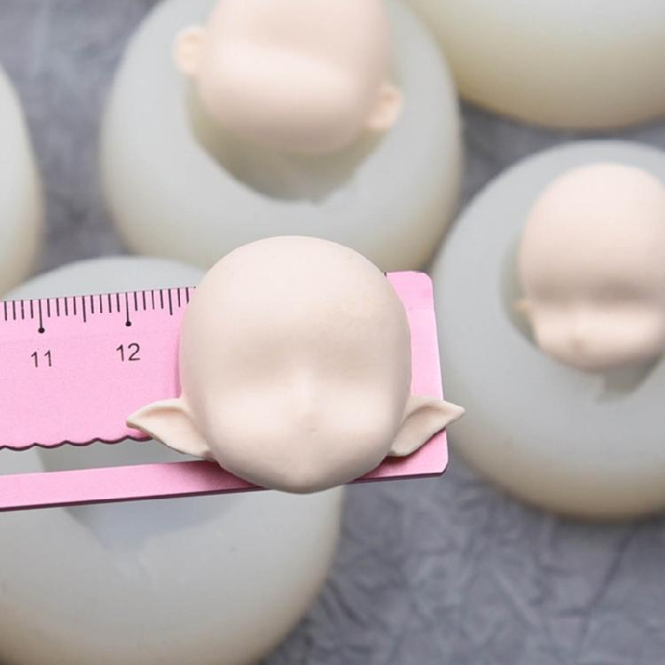 Baby Head Mould Clay Resin Mould for Making Cake Fondant Decorations