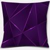 Purple Pattern Pillow Home Office Decoration  Bedroom Sofa Car Cushion Cover