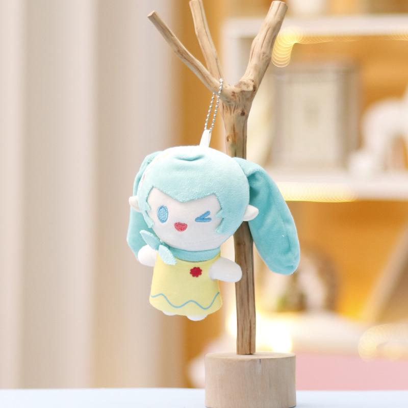 

Плюшевая игрушка Хатсунэ Мику Аниме Кукла Брелок - Подвеска для украшения сумки для девочек 12 cm