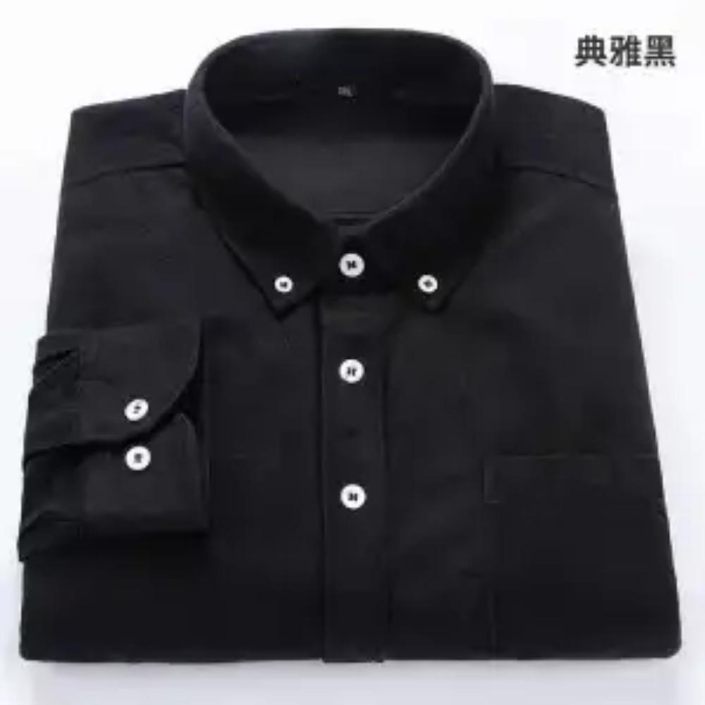 New Spring and Autumn Fashion Versatile Casual Loose Oversized Real Pocket Corduroy Fine Stripe Middle Youth Old Age Shirt
