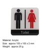 Male and Female Toilet Signage Sign Restroom Label WC Door Signs Men Women Bathroom Indicator for Mall Shops Cafe Home House
