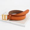 Waist-closing Belt for Ladies High-end Soft and Fashionable Versatile Jeans Genuine Leather Belt Decoration for Ladies