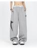 Y2K Streetwear Star Jogging Joggebukser Kvinner Harajuku Retro Vintage Patchwork Sportsbukser Oversized Hip Hop Wide Joggers