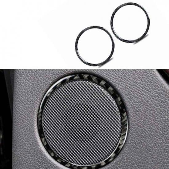 Carbon Fiber Cover Trim For Benz GLS GLE 2016- Vinyl Car Roof Speaker Decor