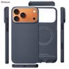 Pinkson Magnetic Ultra-thin Kevlar Aramid Carbon Fiber Phone Case for iPhone 17 Pro Max with 600D Fine Lines, Heat Dissipation, and Minimalist
