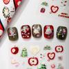 Cyansea Christmas Apple Tree Jelly Nail Art Stickers - Hot Selling DIY Planner Decals