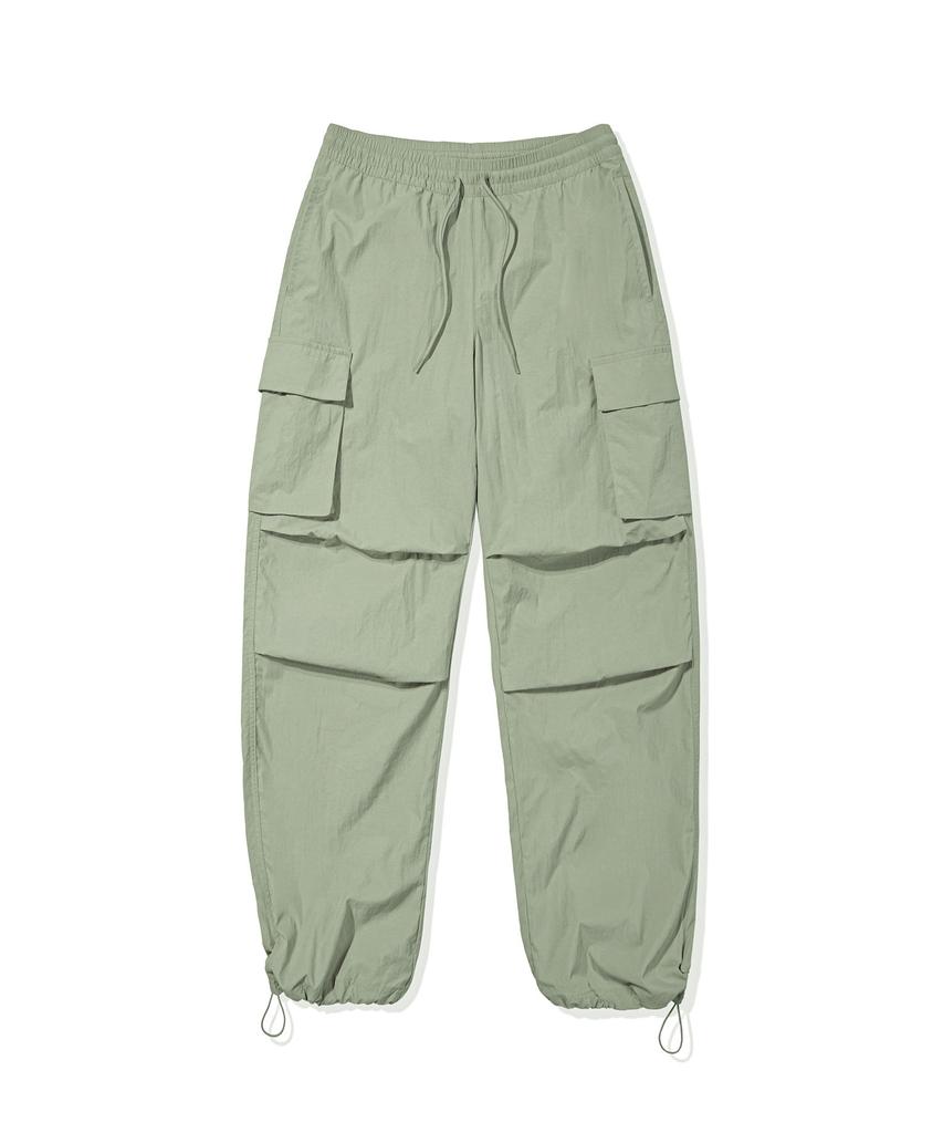 CGP Nylon Cargo Parachute Pants - Light Khaki
