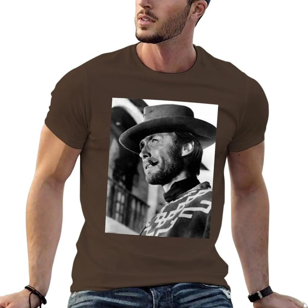 The Clint Eastwood Archive Tshirt Plus Size Tops Funnys Summer Tops Mens Clothing