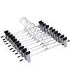 Adjustable Steel Clothes Hanger Bar Home Use Use Seamless JK Good Hanger For Drying And Storage Non-Slip Clothes Hanger Clip