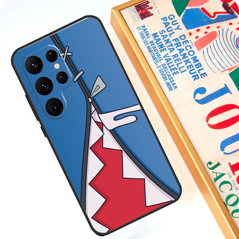 Gawr Gura Hololive Anime Case For Samsung Galaxy S24 Ultra S23 S22 S20 S21 FE Note 10 20 Ultra S8 S9 S10 Plus Cover