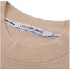 Calvin Klein SS23 Simple Patch Cotton Crew Neck T-Shirt Men Tops Khaki J323258-ACI