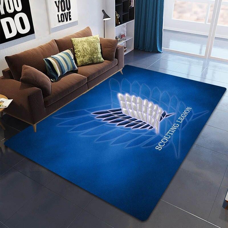 Atak na tytana skrzydła wolności dywan z kreskówek dywan dla dzieci salon sypialnia piękny dywan antypoślizgowa wycieraczka do butów