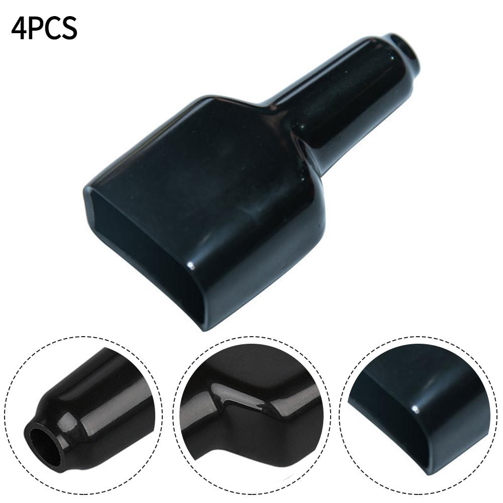 4 Stück Steckabdeckung Wasserdicht 50A Für Anderson Stecker Staubdicht Kabelhülle Schwarze Kabelstecker