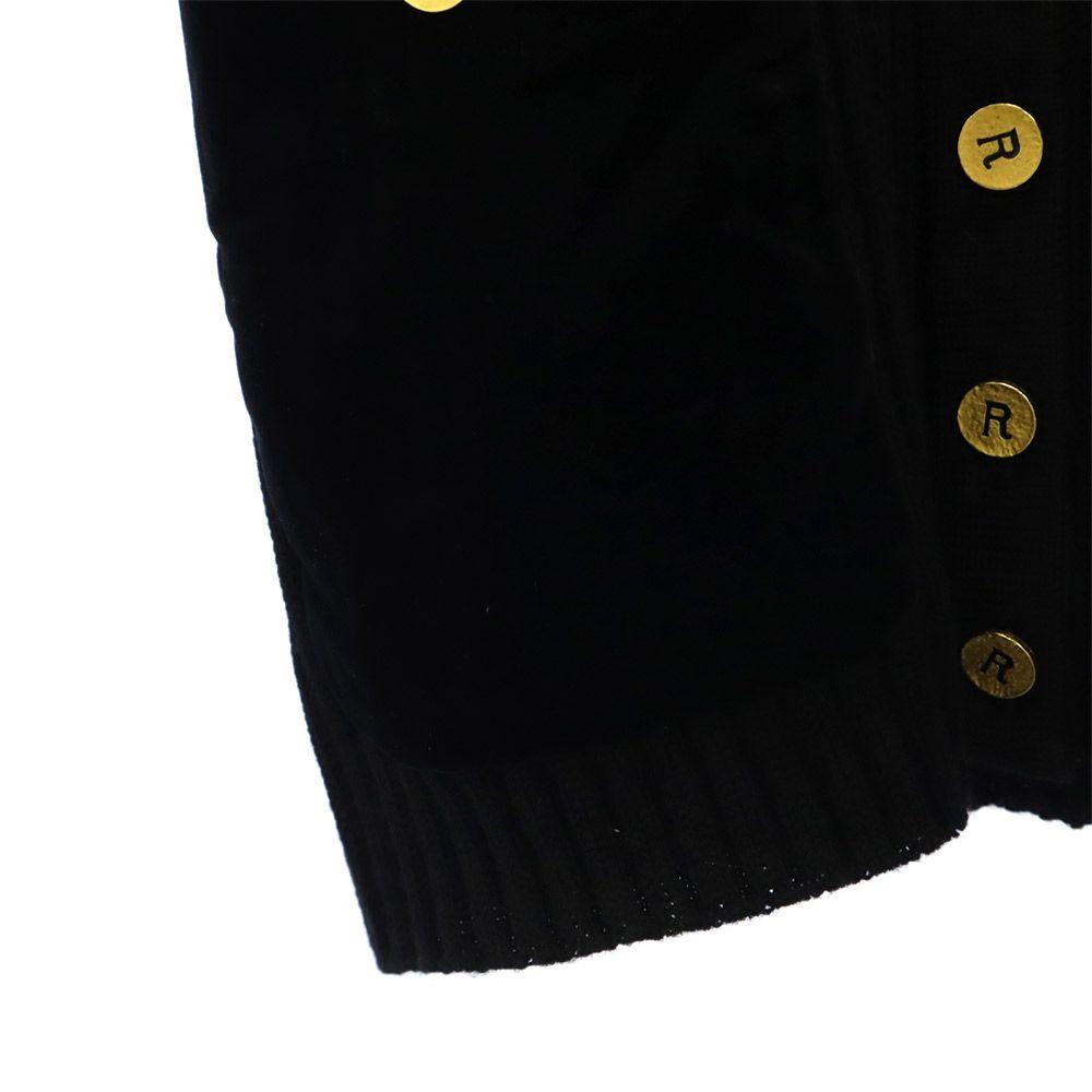 Rene boutique Long sleeve Wool knit cardigan 9 black Women Used