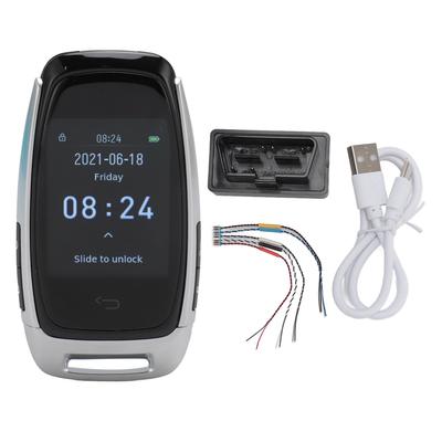 2.0 Inch LCD Screen Smart Key Keyless Entry Remote Control Car Key Replacement Accessory for Start
