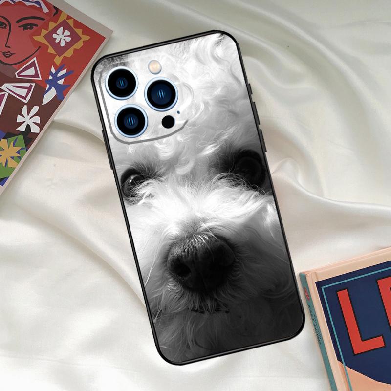 

Bichon Frise Dog Puppy Phone Case For iPhone 16 15 14 13 12 11 Pro Max XS X XR Plus 13 12 Mini Cover Coque iPhone 15 Plus