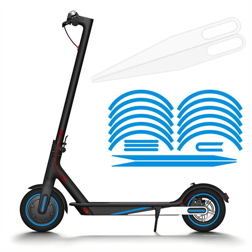 All-inclusive Scooter Sticker for M365 1s - Reflective Decal, Full-body Protective , High Visibility Safety Stickers