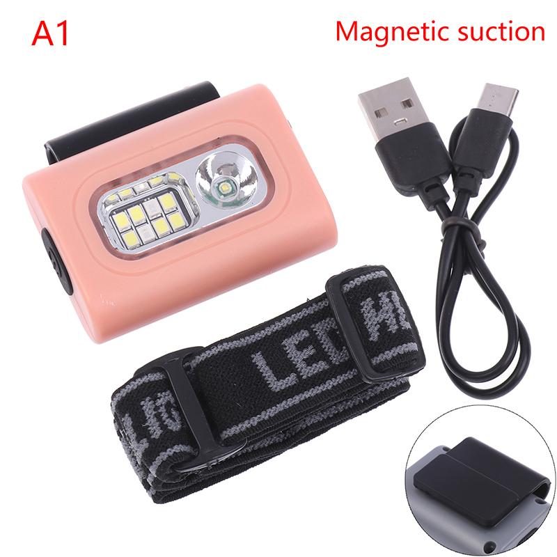 Led Safety Lights Running Lights Clip On Collar Usb Rechargeable Collar Light Hands Free For Running Camping Cycling Night Light