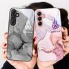 Grünes Marmormuster Für Samsung A 20 30 22 23 24 25 26 31 32 33 34 35 42 50 51 52 53 54 55 56 70 71 72 73 5G Glas-Handyhülle