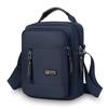 Men's Multifunctional Shoulder Bag Water-Resistant Briefcase Durable Oxford Cloth Business Tote with Multiple Compartments