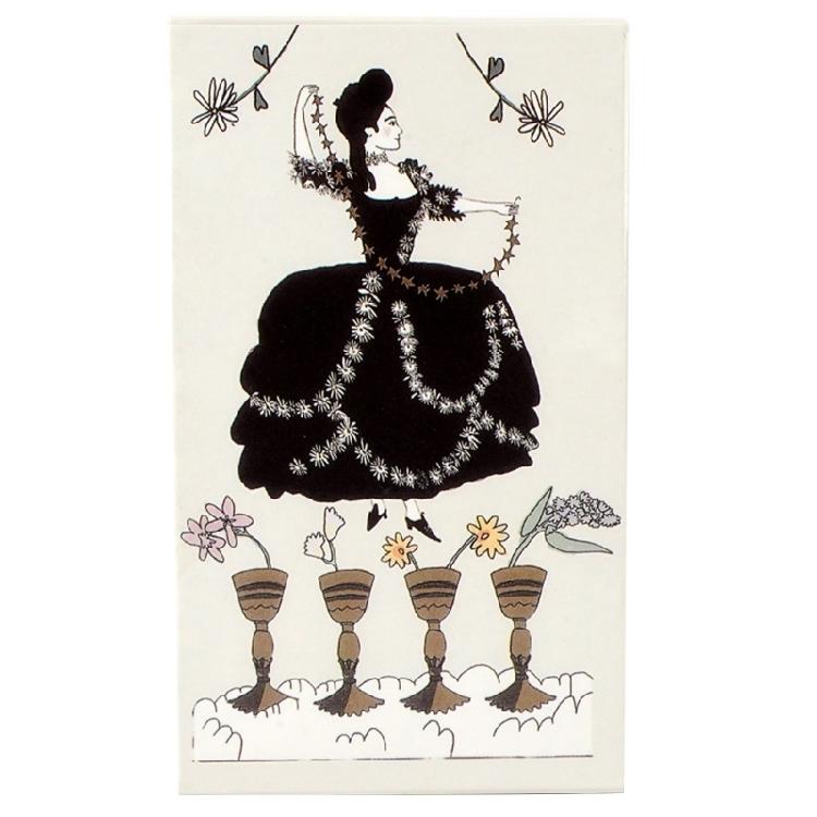 Carlotydes Tarot Deck Card Divination-Board Game Fortune Telling Game for Women