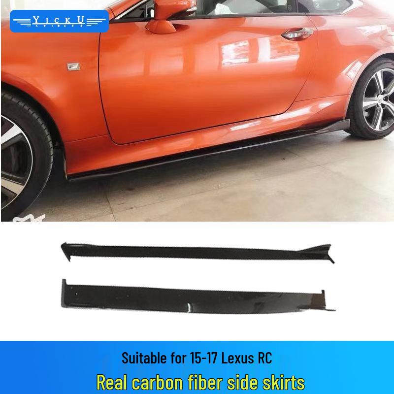 Lexus RC Carbon Fiber Body Kit: Front Lip, Rear Diffuser, Side Skirts & Tail Wing Spoiler (2015-2024)