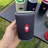 Outdoor Camping Dosenhülle Isolierte Dosenkühlerhüllen Leichtgewichtige Bierhüllen Flaschenhalter Rutschfeste Getränkedosenhülle